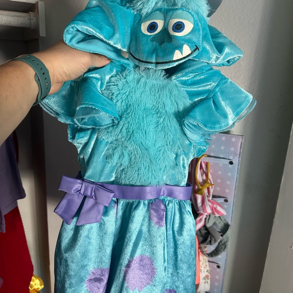 Kids Scully Monster Costume - Blue and Purple